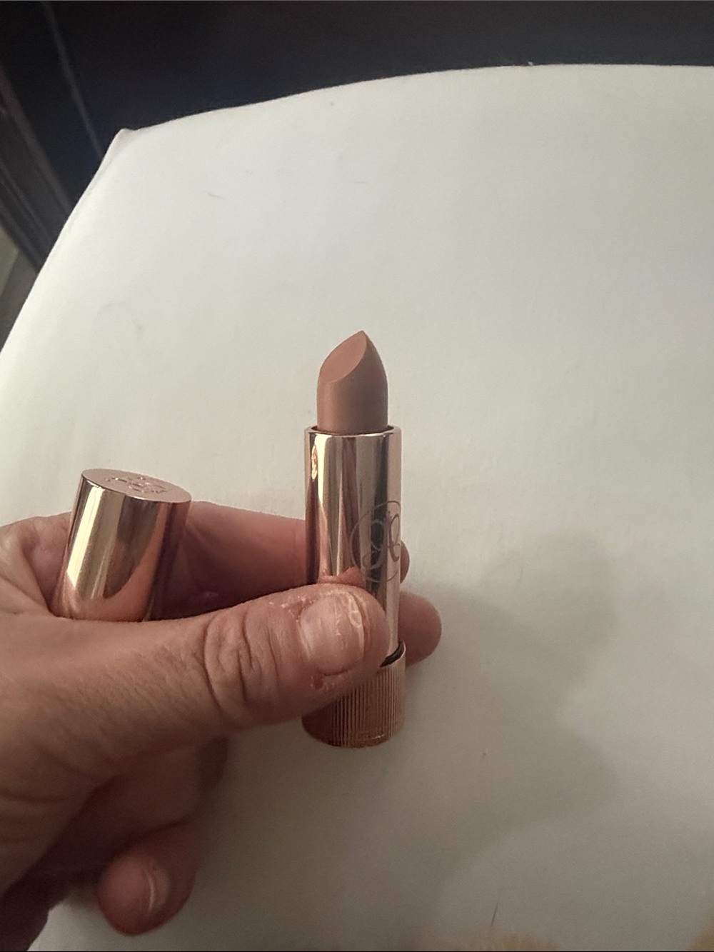 NIB Anastasia Beverly Hills Satin Lipstick Honey Taupe
